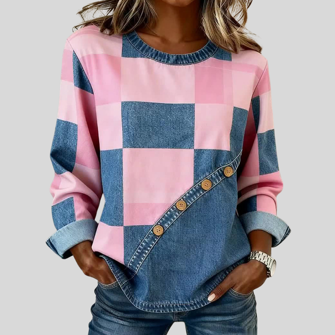 Tindelle™ | Sudadera de Arte Patchwork