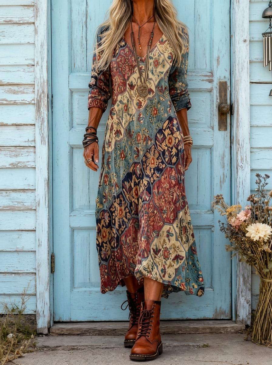 Lydia | Vestido femenino fluido de corte holgado