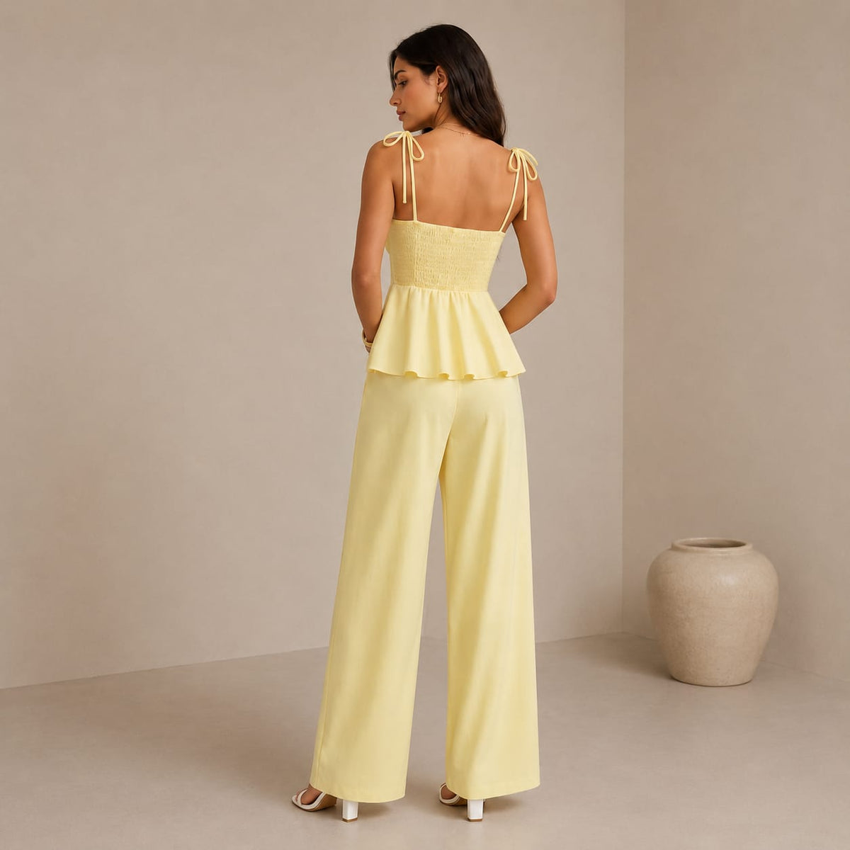 Lorena | Conjunto de verano de pernera ancha