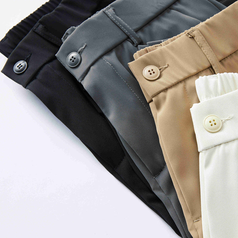 Pantalones de lino con pinzas