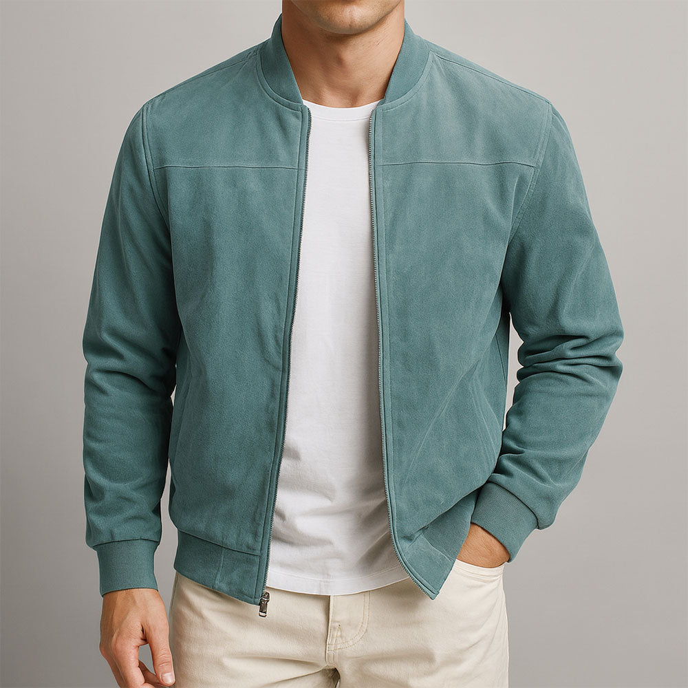 Valerio | Chaqueta artesanal de ante