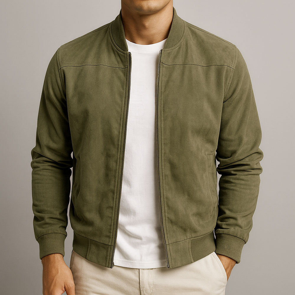 Valerio | Chaqueta artesanal de ante