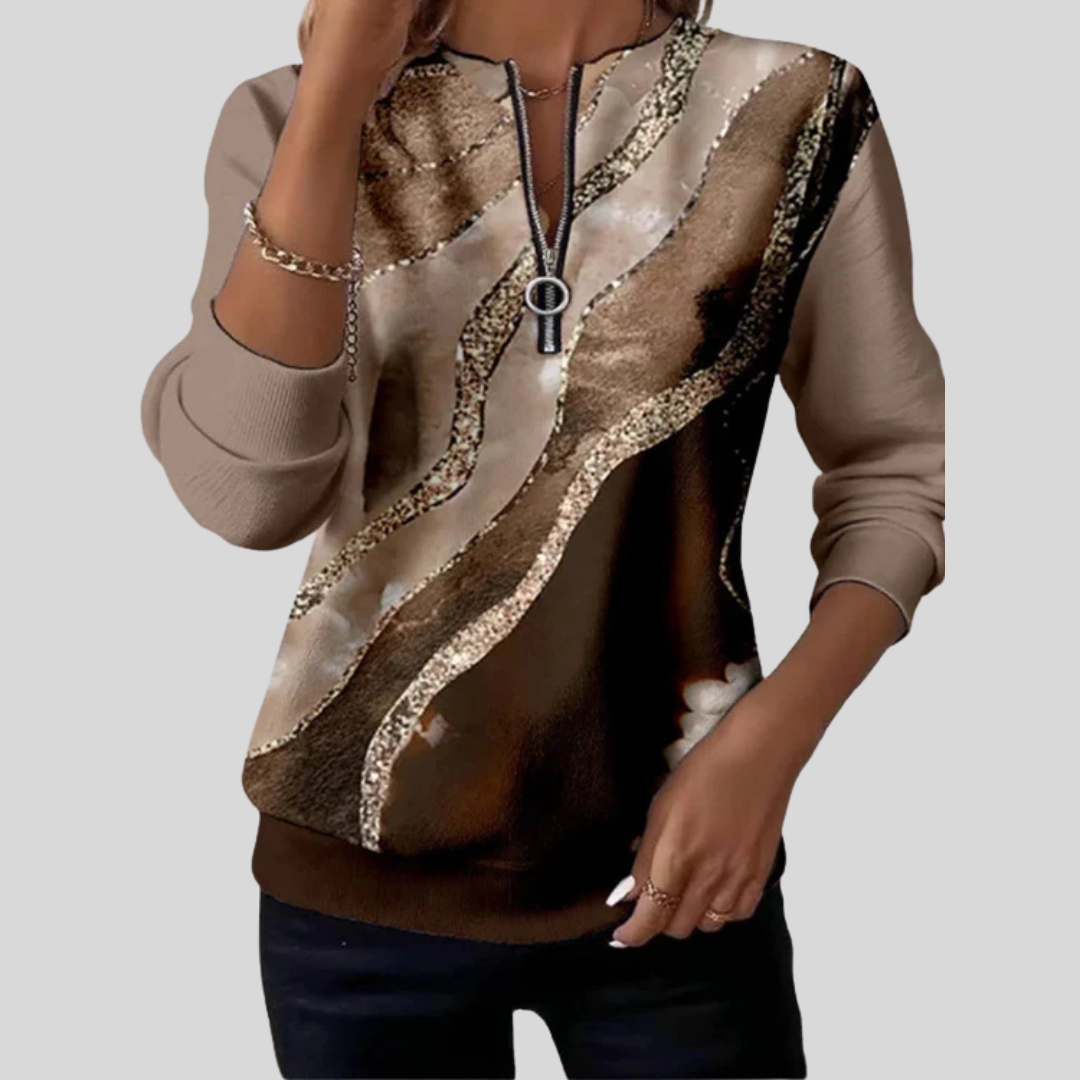 Nirvelle™ | Sudadera con Estampado Vintage