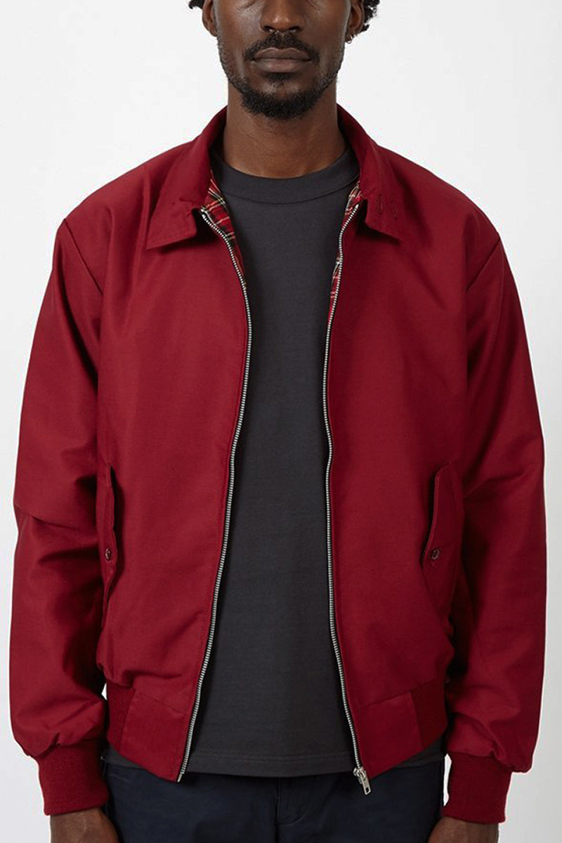 Harryson | Chaqueta Harrington con forro de tartán