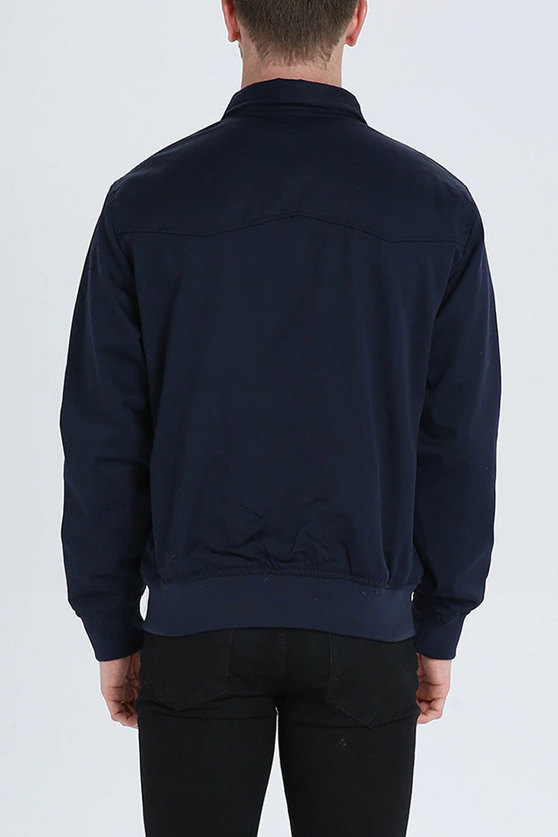 Harryson | Chaqueta Harrington con forro de tartán