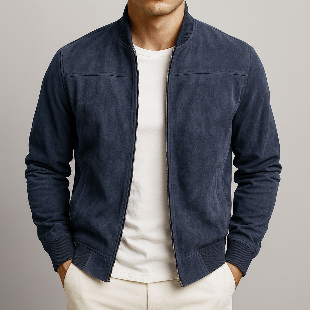 Valerio | Chaqueta artesanal de ante