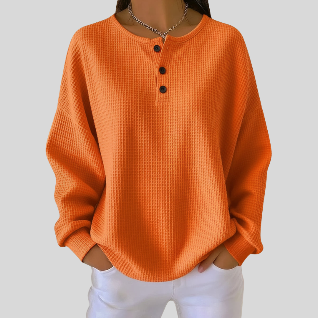 Nessa™ | Sudadera Casual Henley