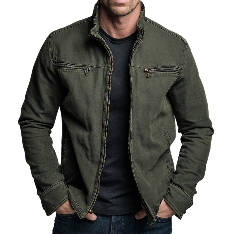 Renato | Chaqueta de campo vintage militar