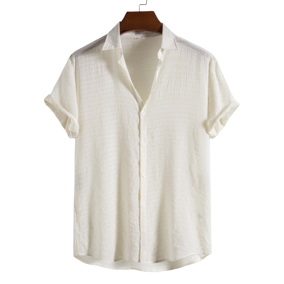 Camisa de botones estilo veraniego
