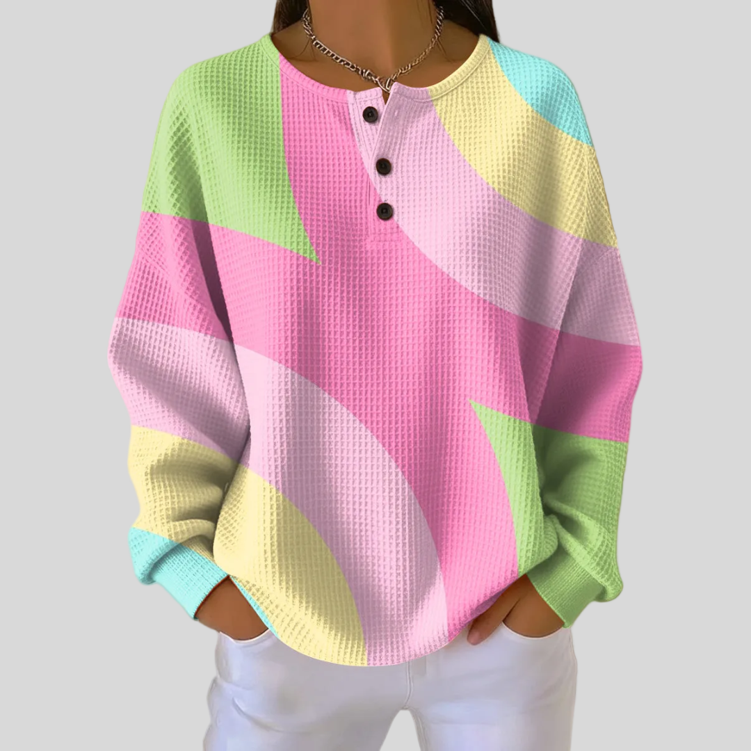 Lorelei™ | Sudadera con Patrón Abstracto