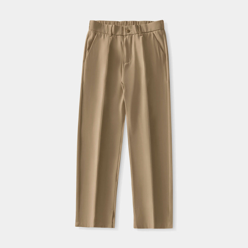 Pantalones de lino con pinzas