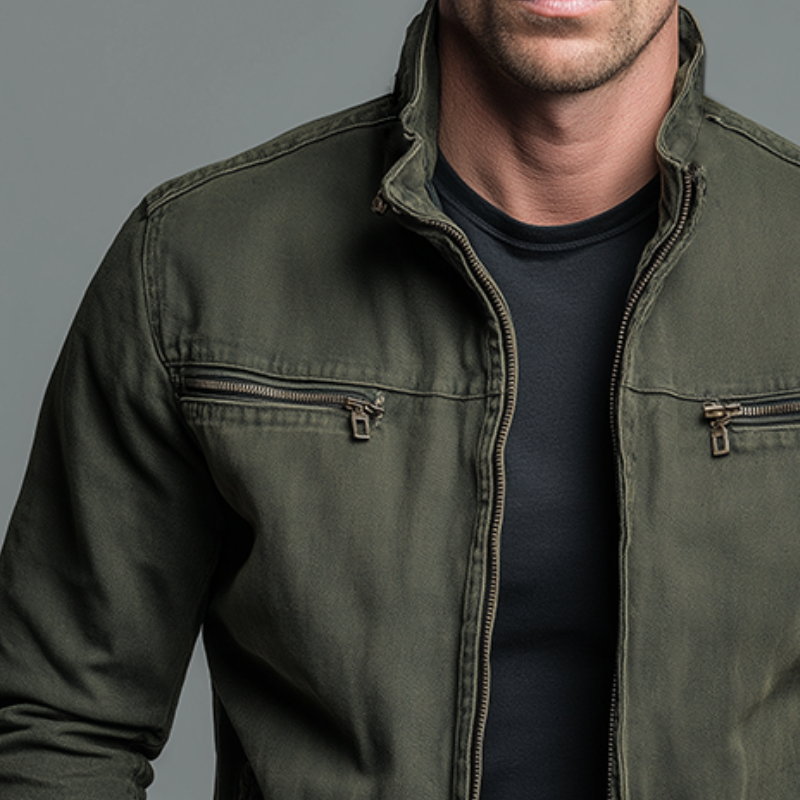 Renato | Chaqueta de campo vintage militar