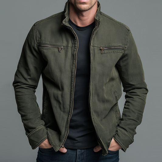 Renato | Chaqueta de campo vintage militar