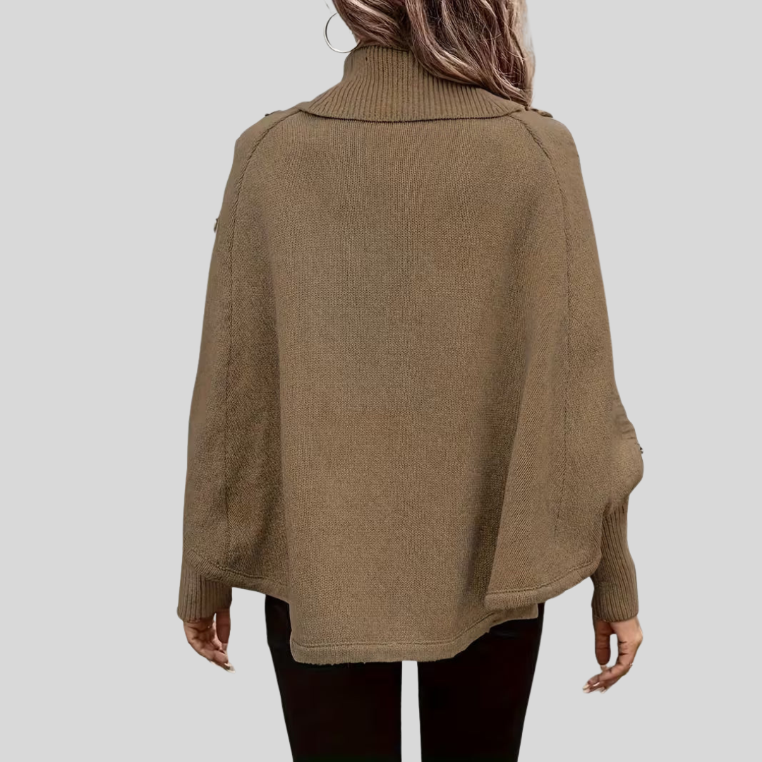 HOPE | Jersey de cuello alto con punto de ochos