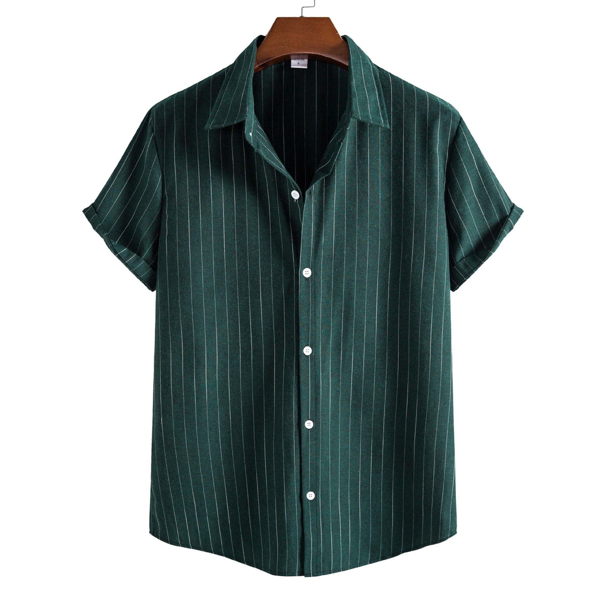 Camiseta casual de rayas y manga corta