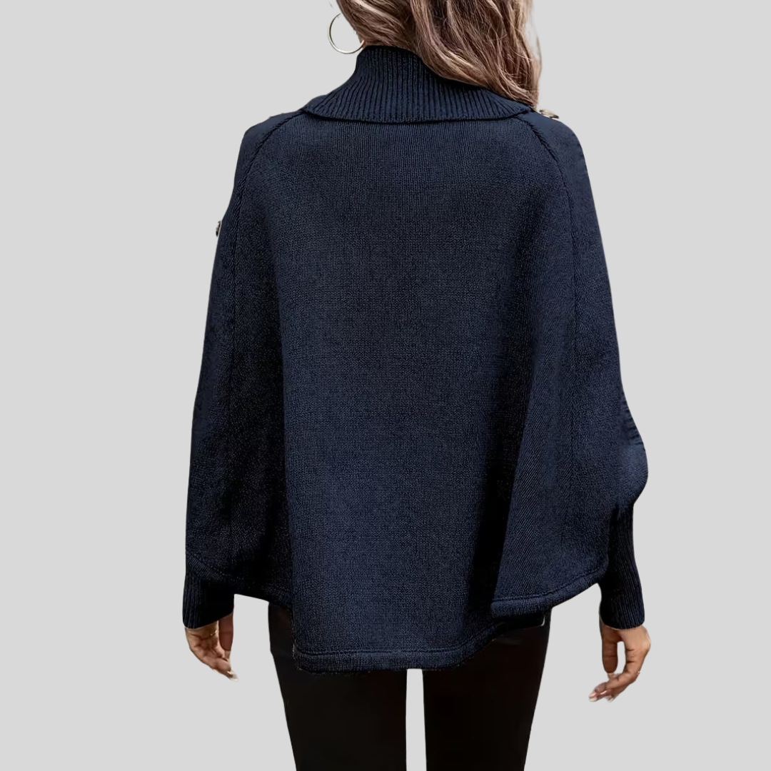 HOPE | Jersey de cuello alto con punto de ochos