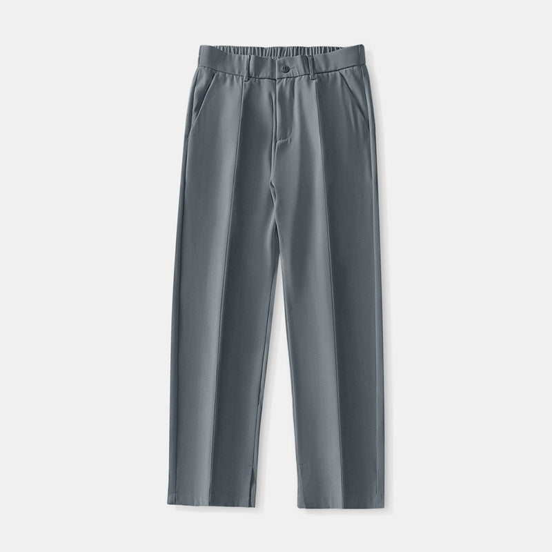 Pantalones de lino con pinzas
