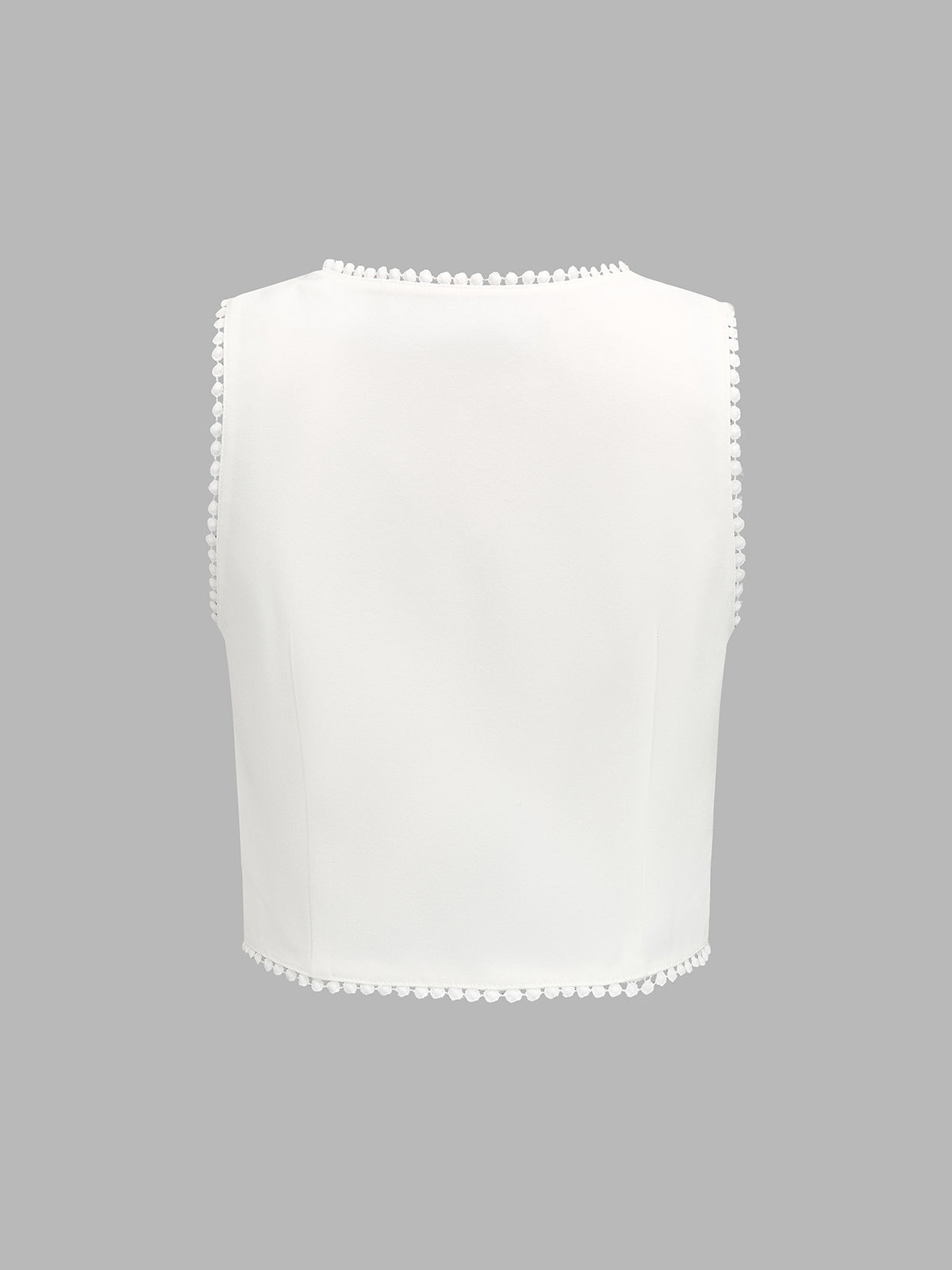 Conjunto Top de Tirantes con Cuello Cuadrado y Encaje & Shorts
