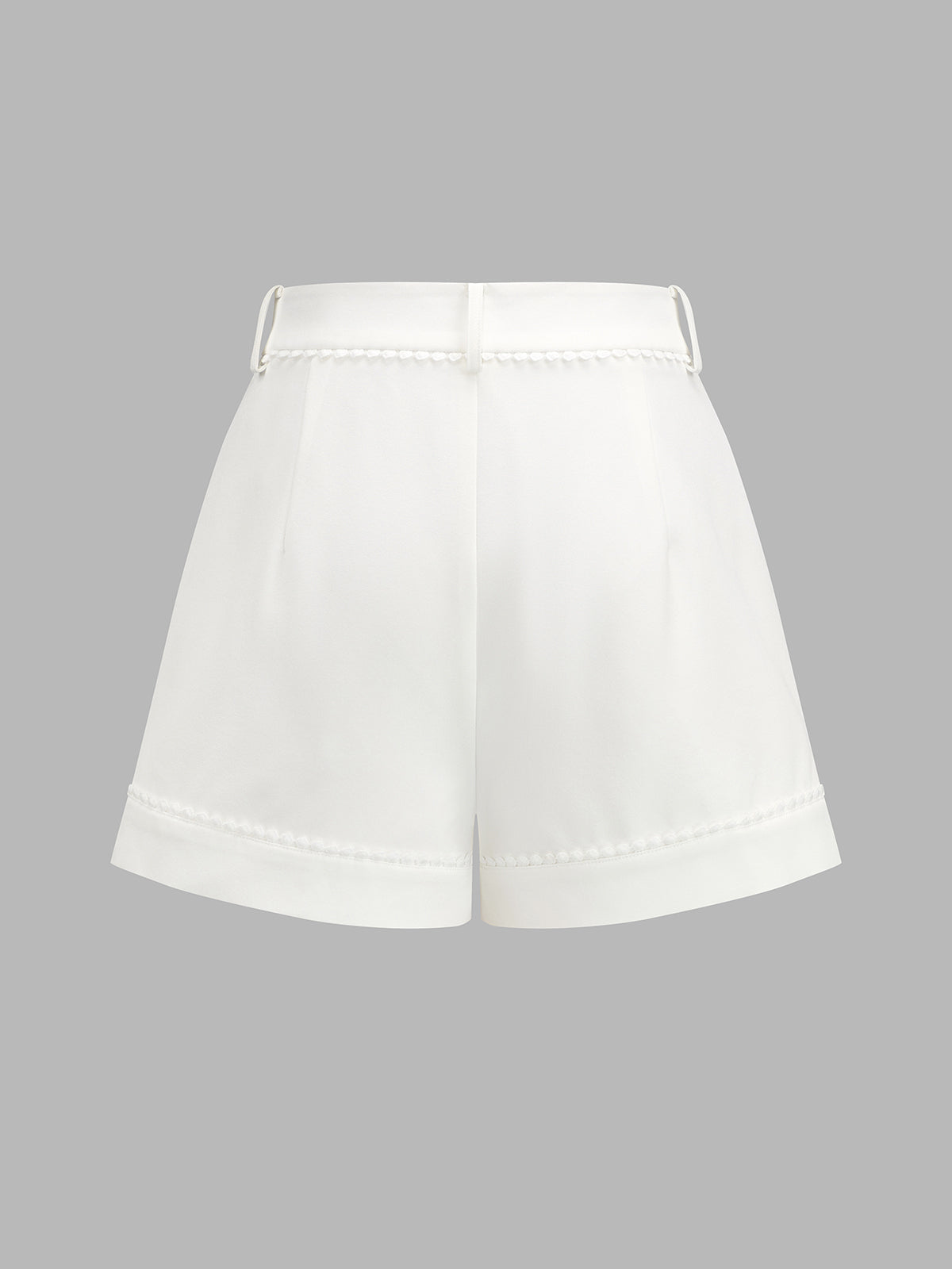 Conjunto Top de Tirantes con Cuello Cuadrado y Encaje & Shorts