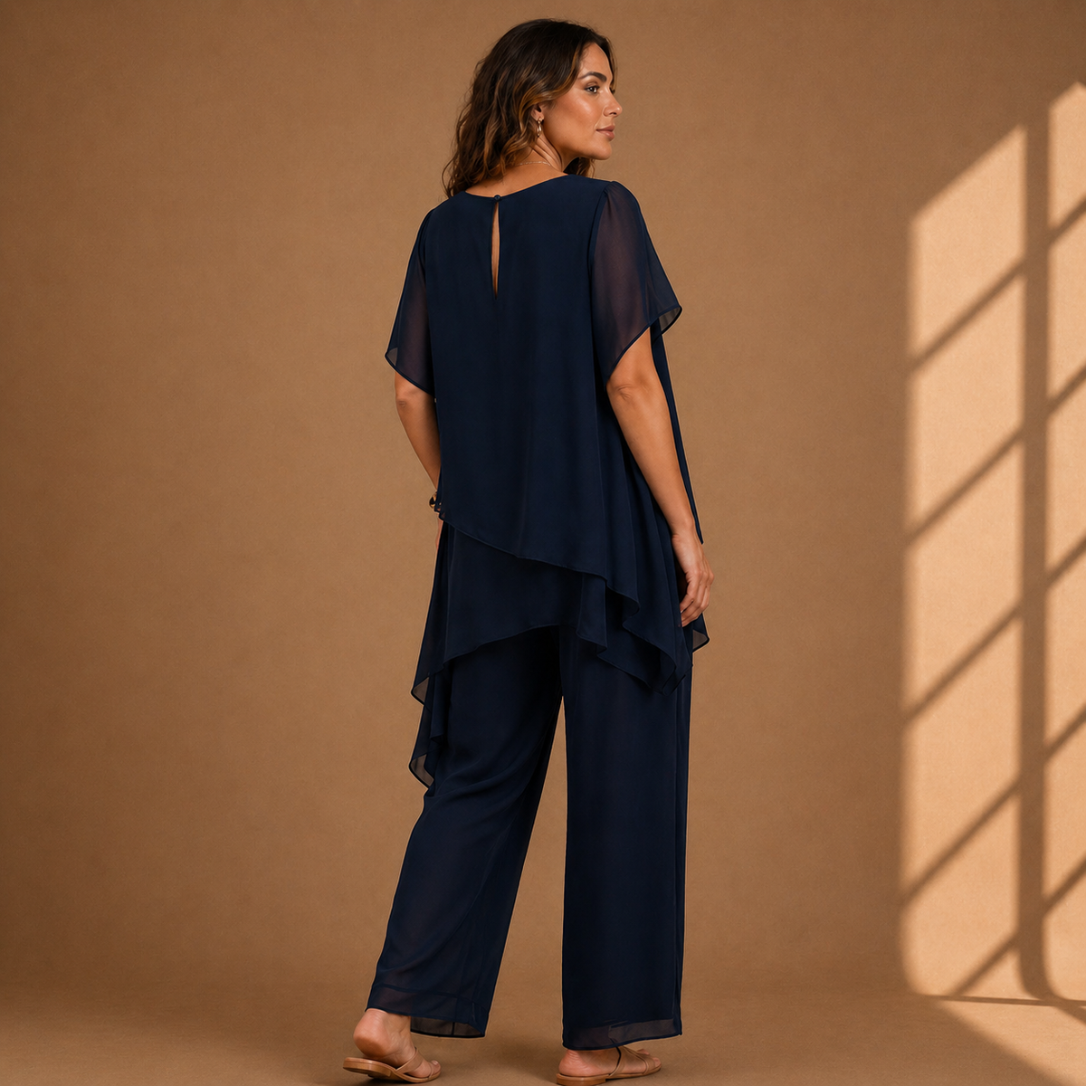 Sofía | Conjunto de dos piezas con top y pantalón