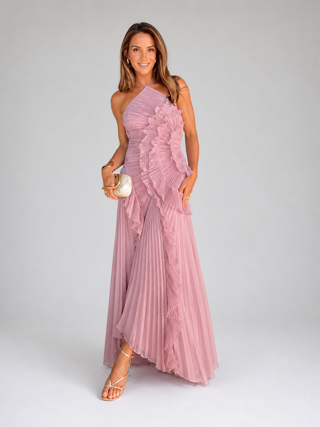 Isabella | Vestido largo con tirantes