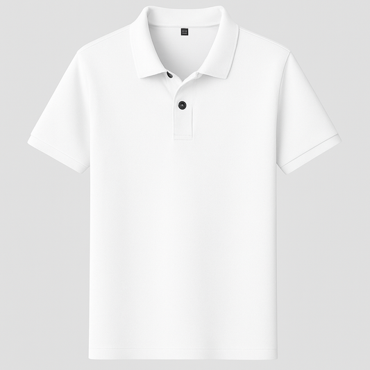 Chavez - Camiseta tipo polo de manga corta