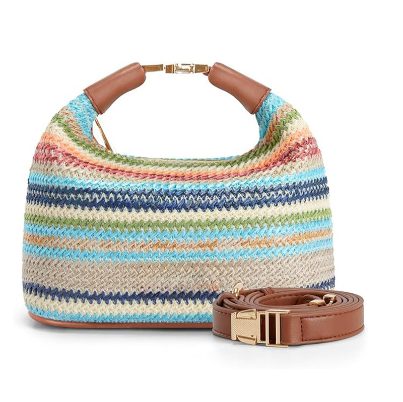 Margot | El Bolso Tote Tejido Bucket