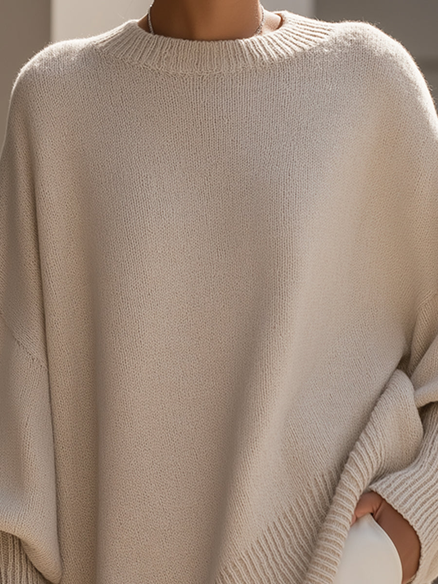 ISABELLA | Jersey de punto oversize con caída