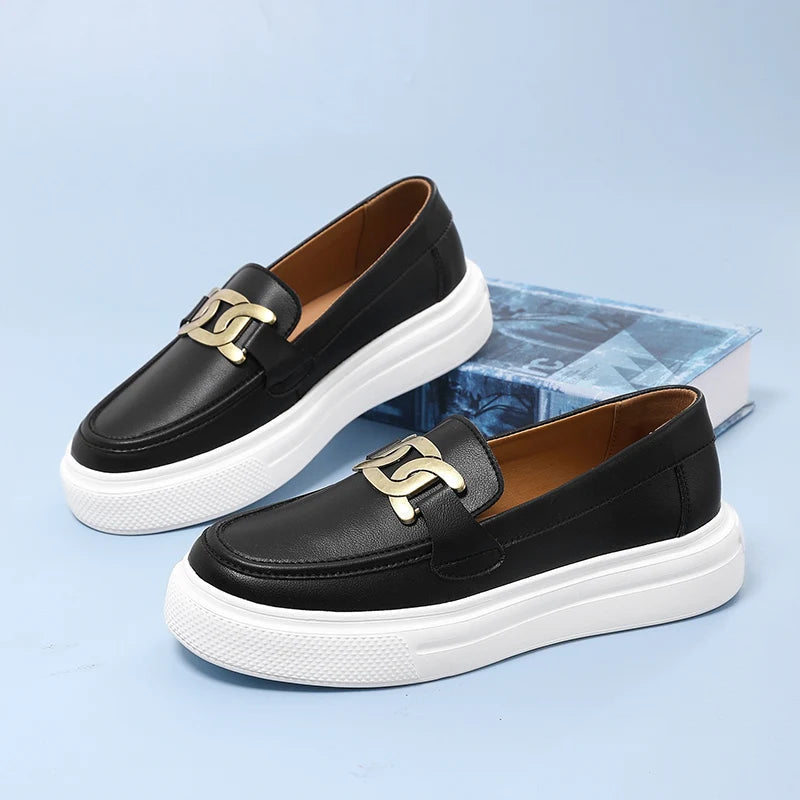Mocasines de piel Calvani