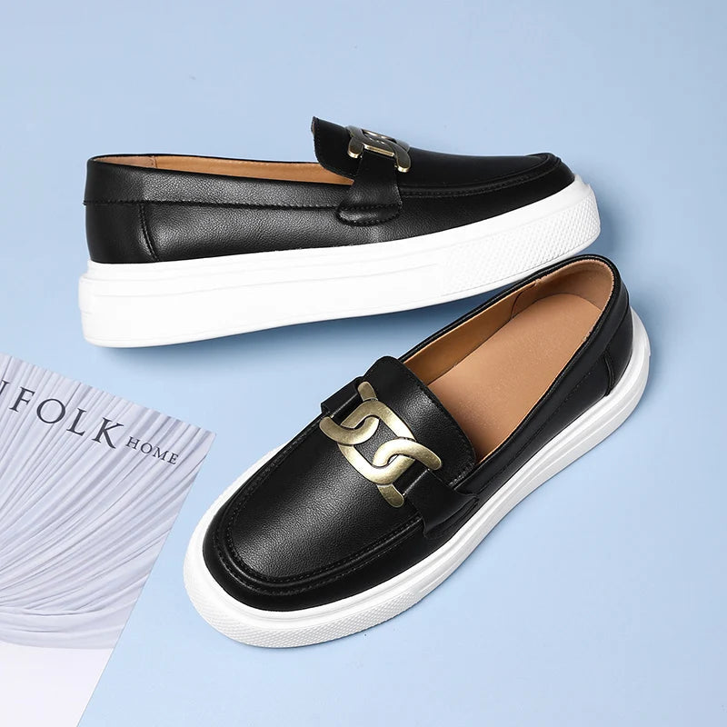 Mocasines de piel Calvani