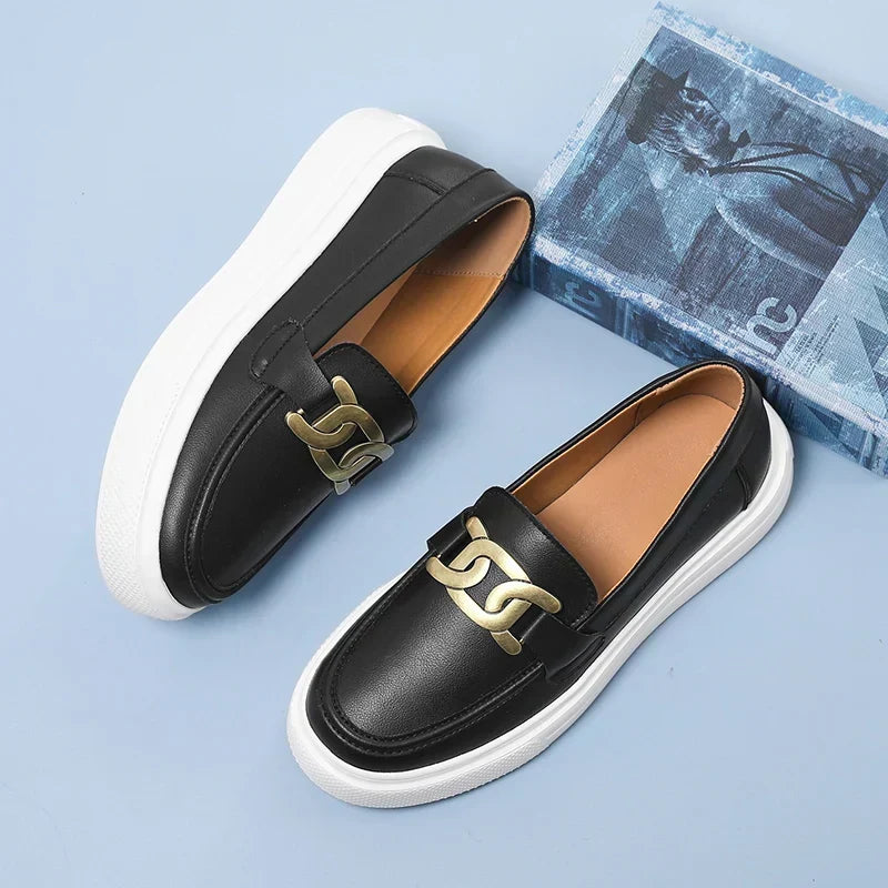 Mocasines de piel Calvani
