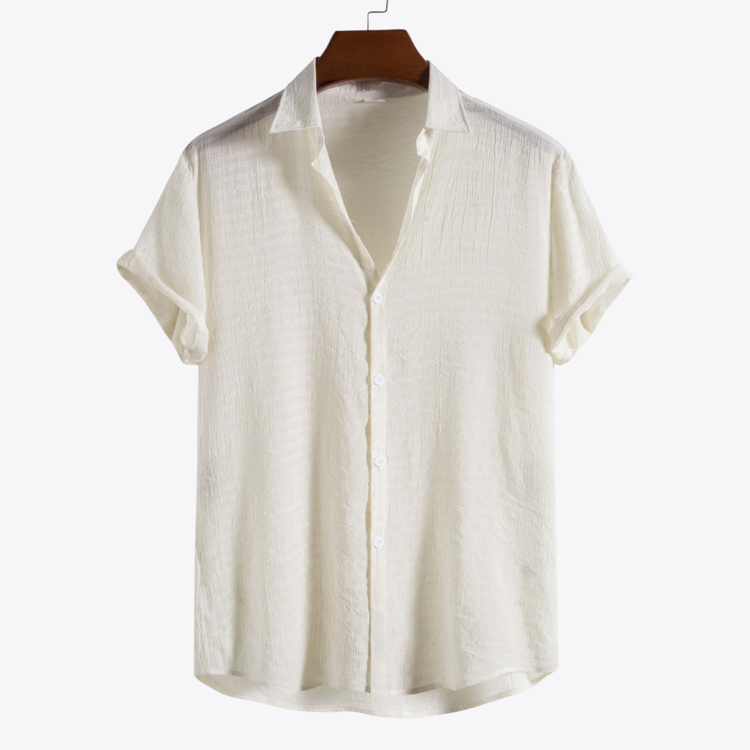 Camisa de botones estilo veraniego
