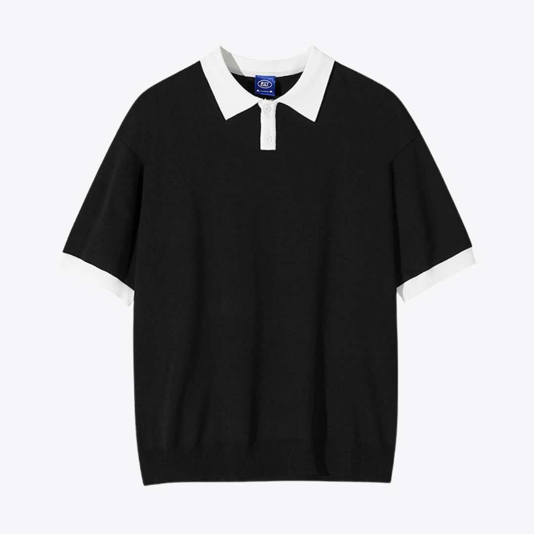 Polo de manga holgada para hombre