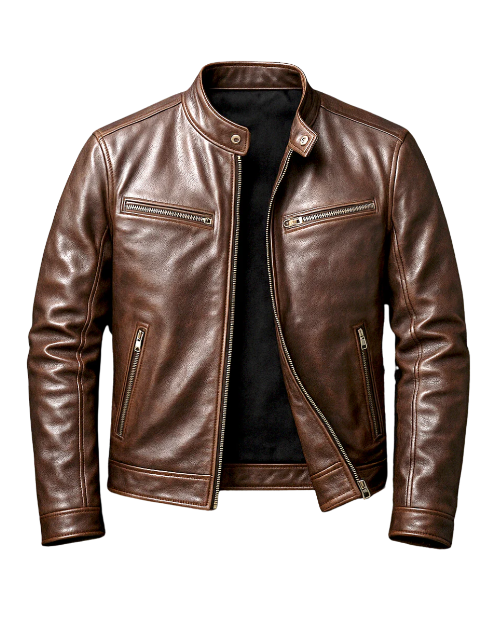 Guido | Chaqueta de cuero vintage