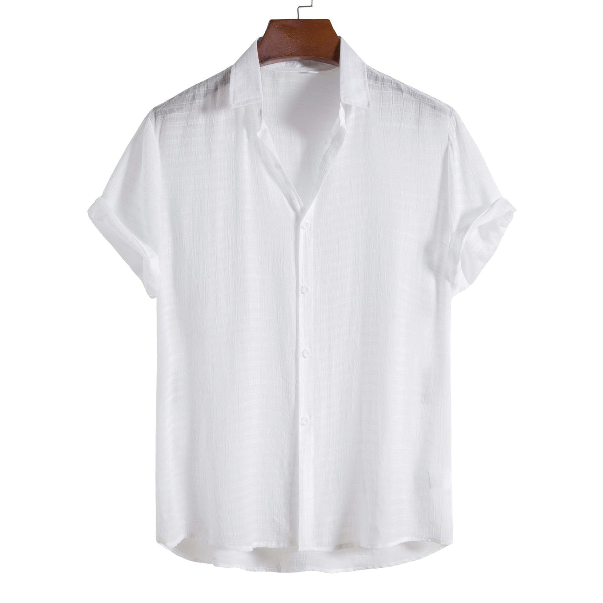 Camisa de botones estilo veraniego