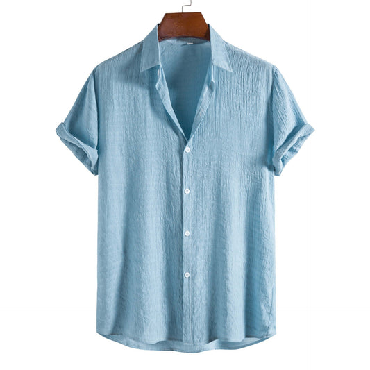 Camisa de botones estilo veraniego