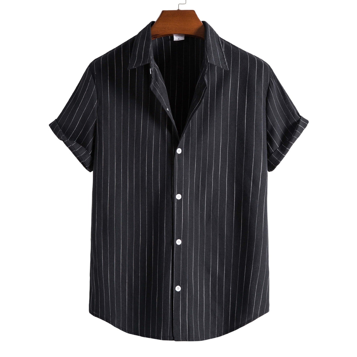 Camiseta casual de rayas y manga corta