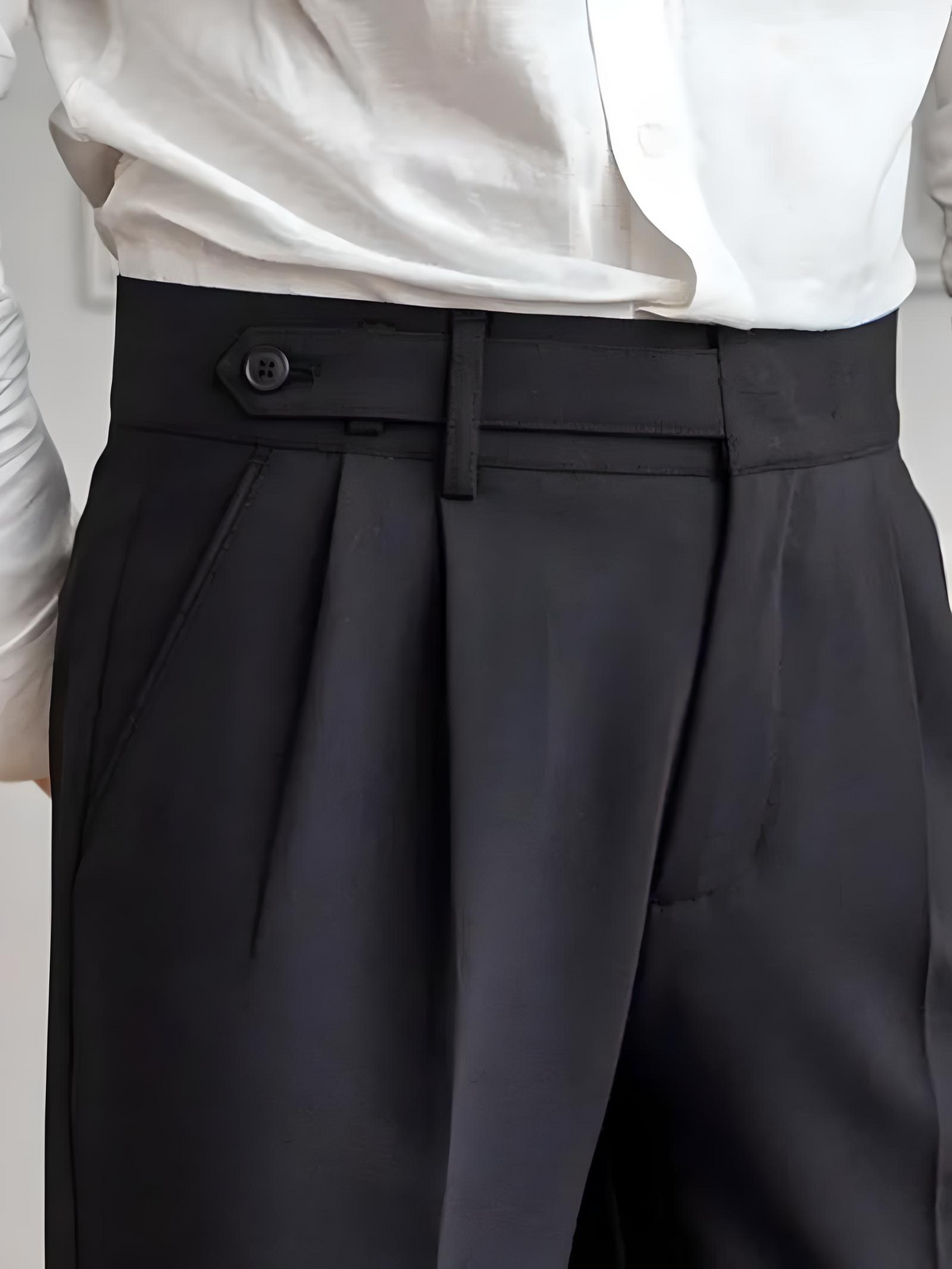 Mauro | Pantalones plisados de primera calidad