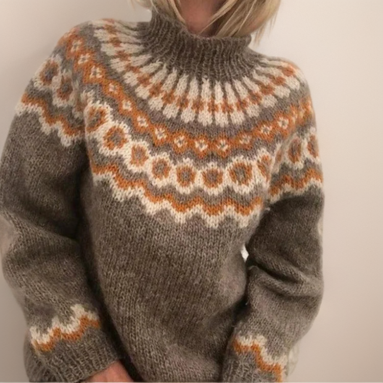 Sonja | Suéter Acogedor de Cuello Alto