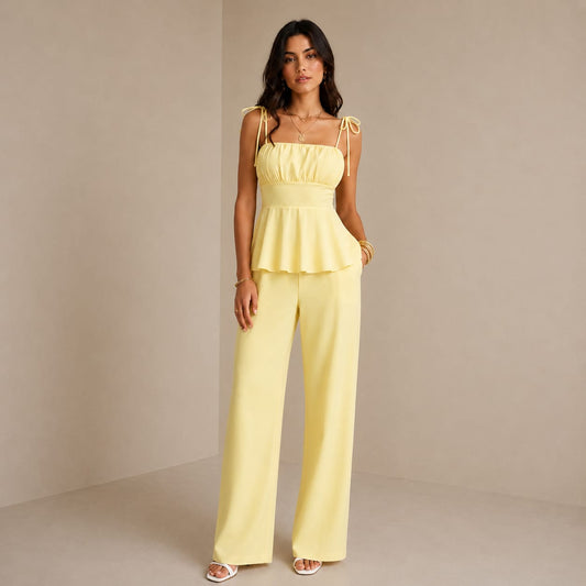 Lorena | Conjunto de verano de pernera ancha