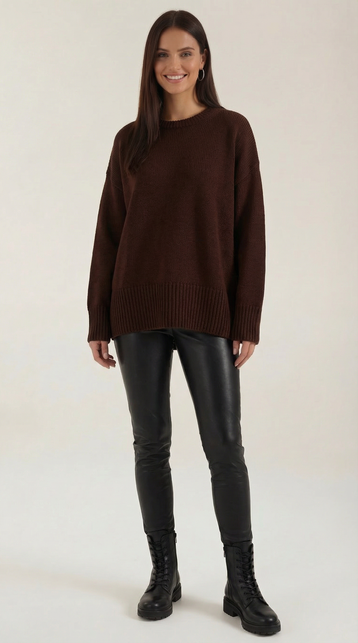 Suéter Oversize de Punto Connie