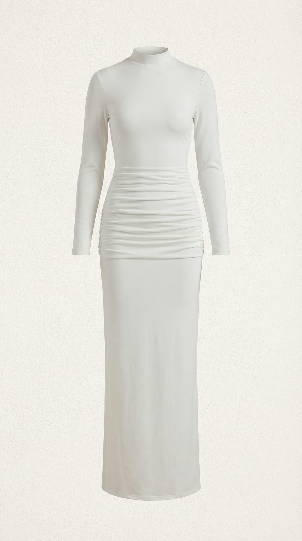 Maxi Vestido Krista de Cuello Alto