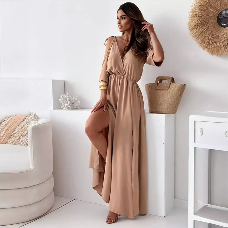 Olivia™ | Elegante vestido largo con abertura