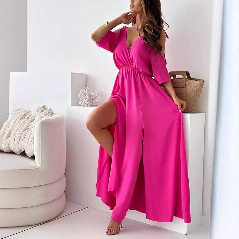 Olivia™ | Elegante vestido largo con abertura